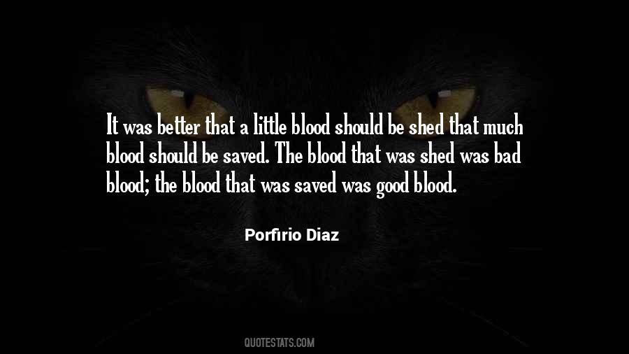 Sayings About Bad Blood #517039