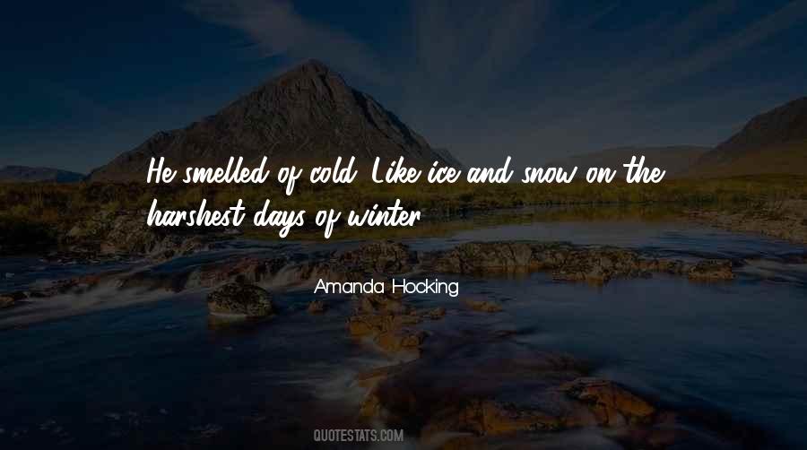 Sayings About Cold Days #177765