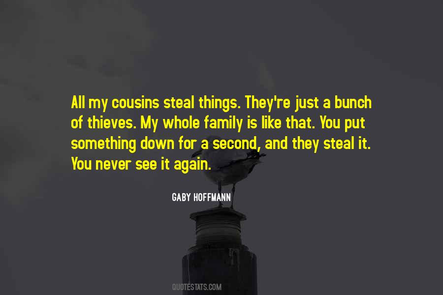 Sayings About My Cousins #318107