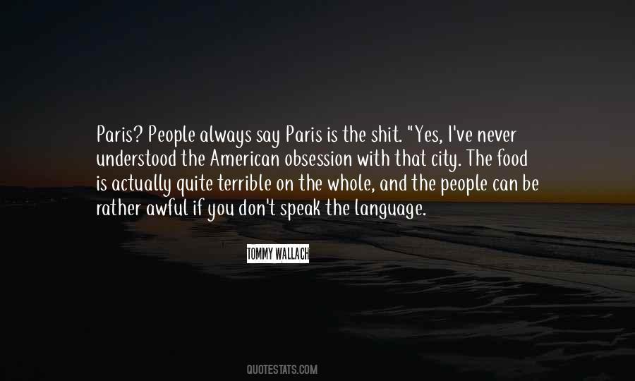 Sayings About Paris City #1490274