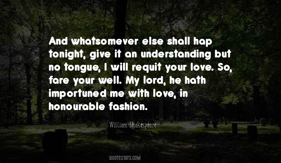 Sayings About Love Shakespeare #162750