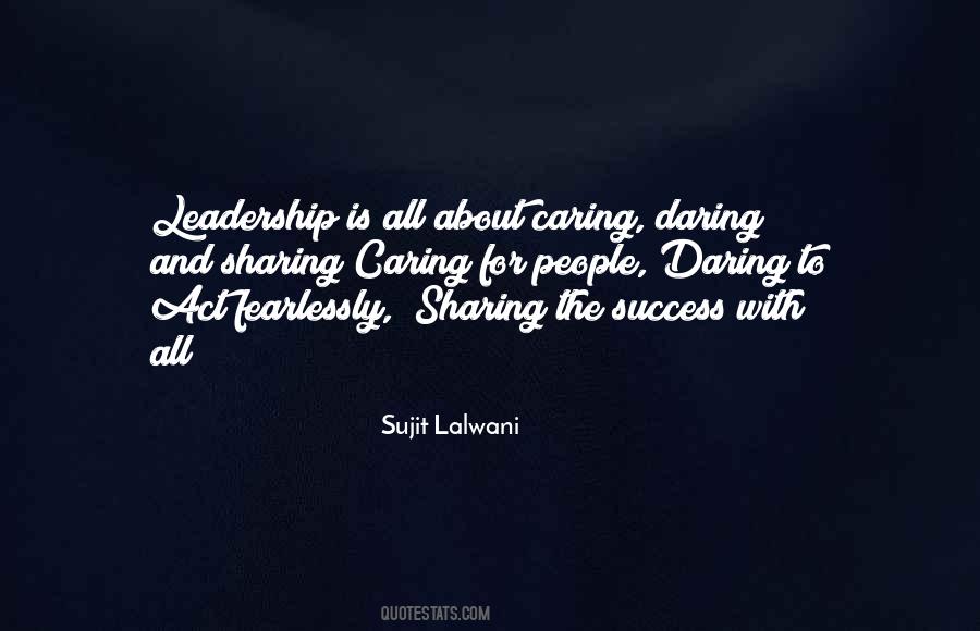 Sayings About Sharing And Caring #1059314