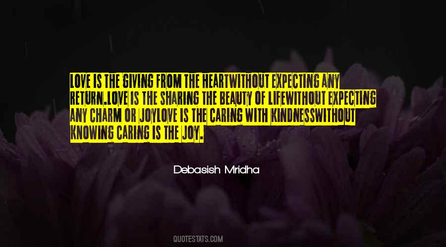 Sayings About Sharing And Caring #1743521