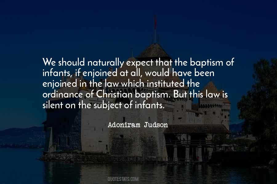 Sayings About Christian Baptism #1610237