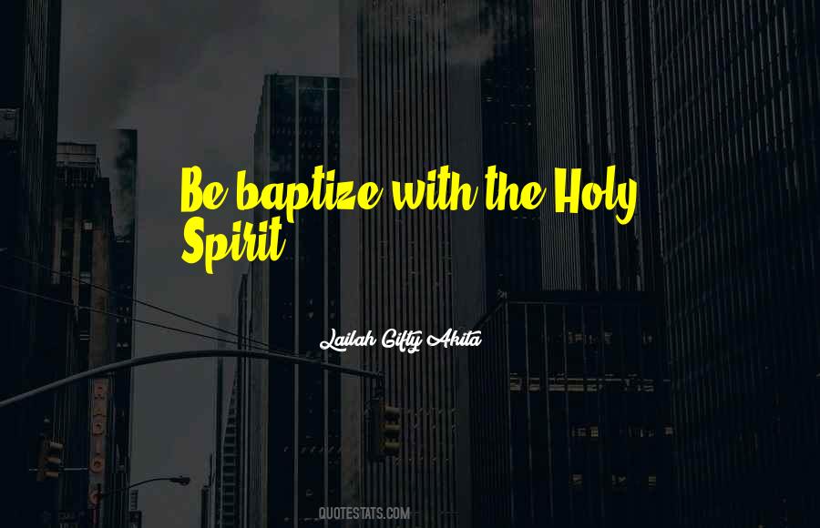 Sayings About Christian Baptism #771068