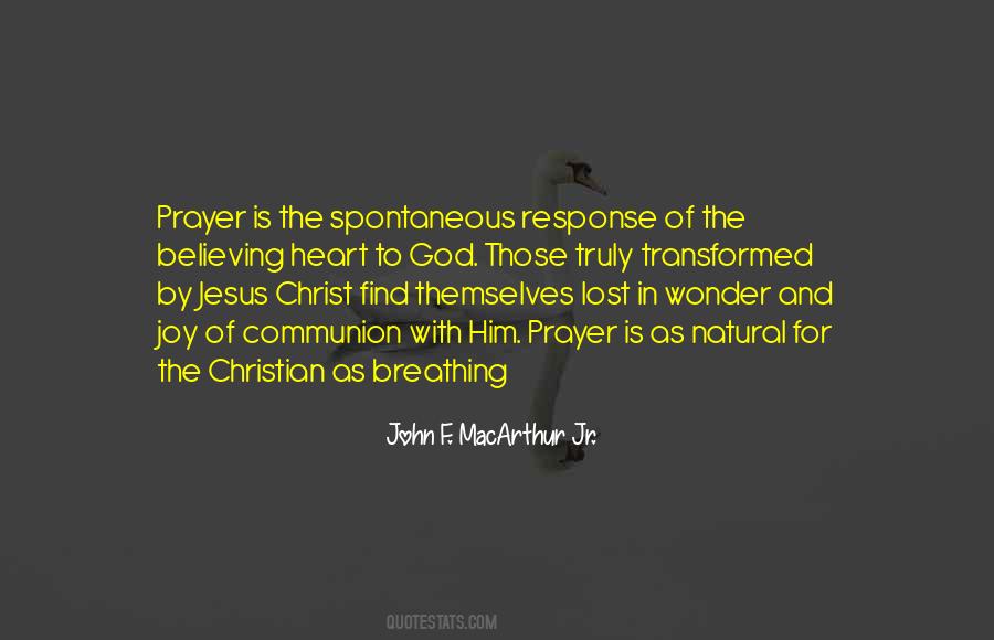 Sayings About Christian Prayer #195975