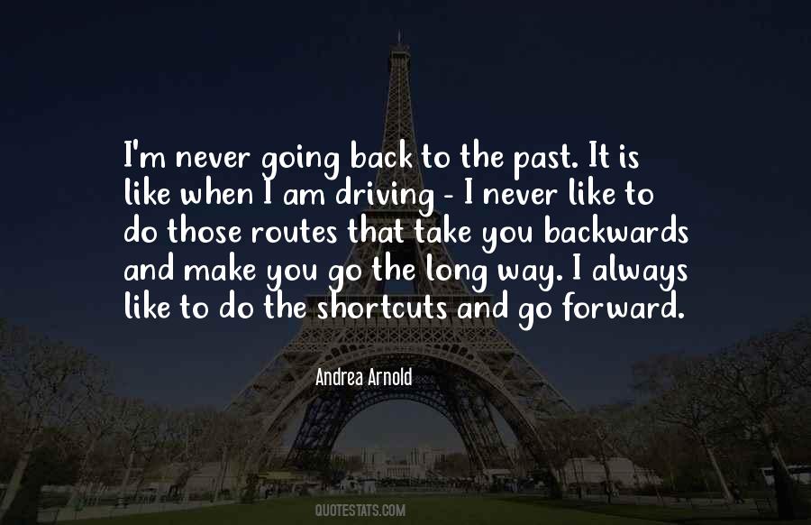 Sayings About Never Going Back #1526971