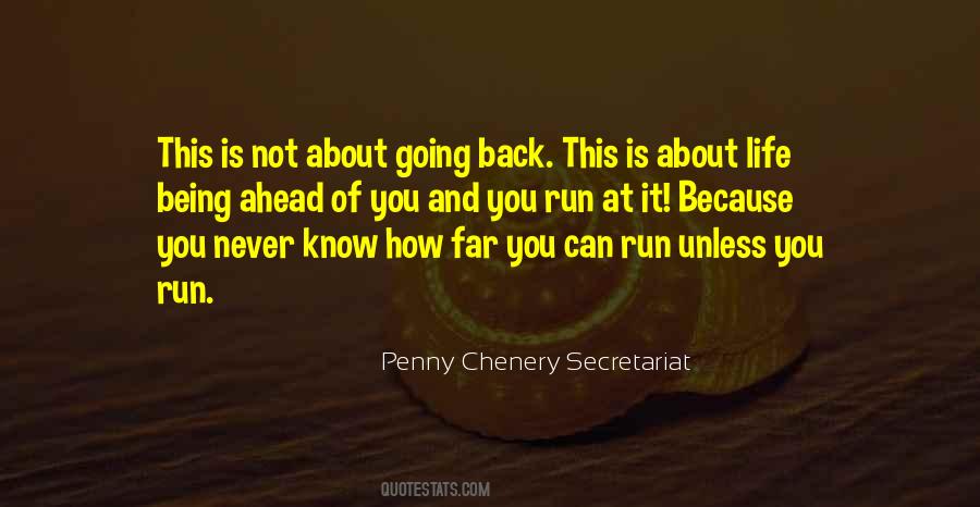 Sayings About Never Going Back #163262