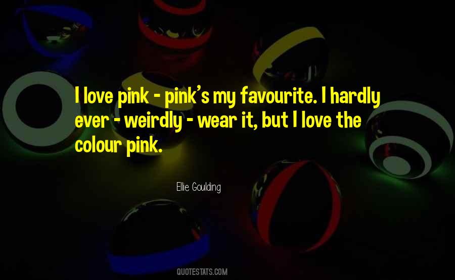Sayings About The Colour Pink #1346576