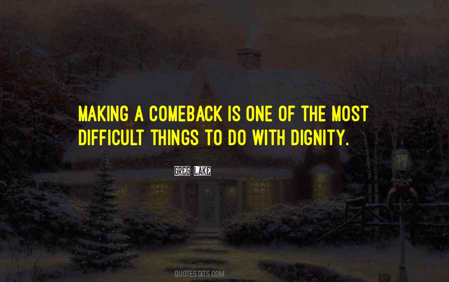 Sayings About Making A Comeback #772022