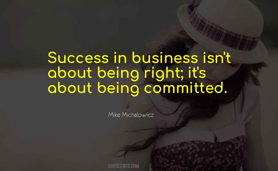 Sayings About Being Committed #1506076