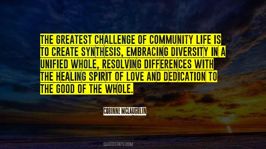 Sayings About Community Life #1371478