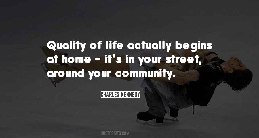 Sayings About Community Life #263193