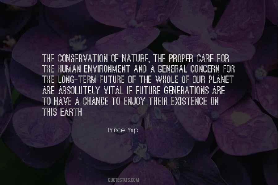 Sayings About Conservation Of Nature #57738