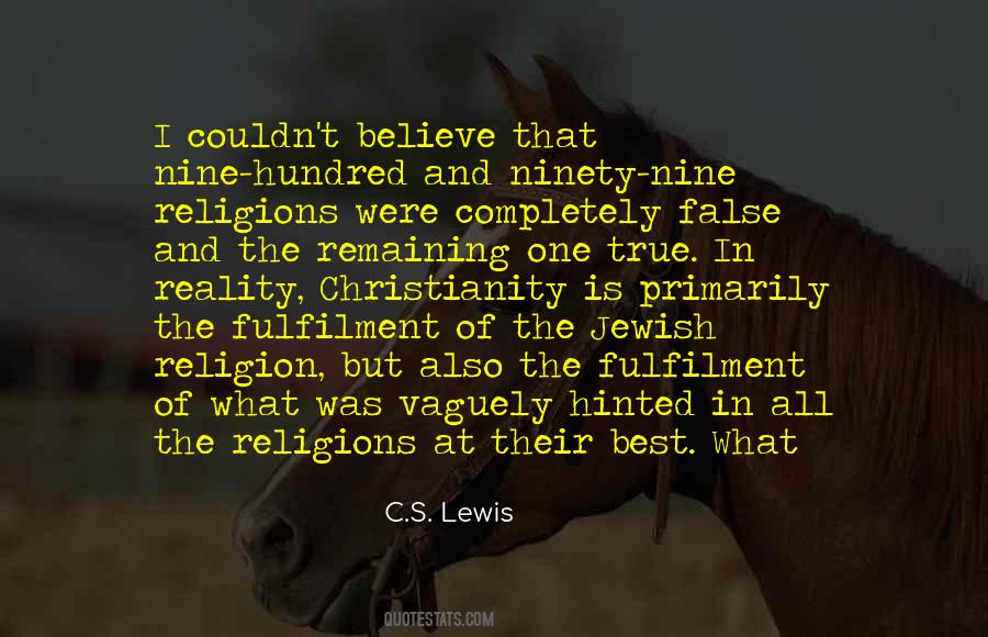 Quotes About Religion And Christianity #194191