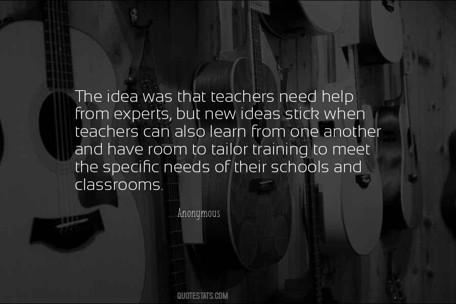 Sayings About Teachers Training #1832030