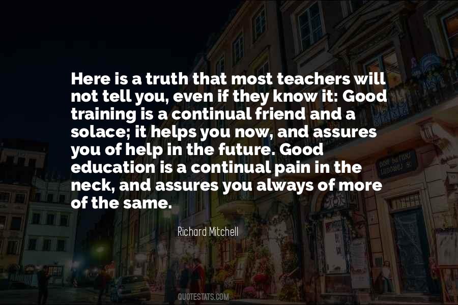 Sayings About Teachers Training #832846