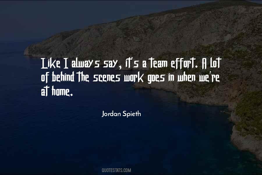 Sayings About Team Effort #1314565