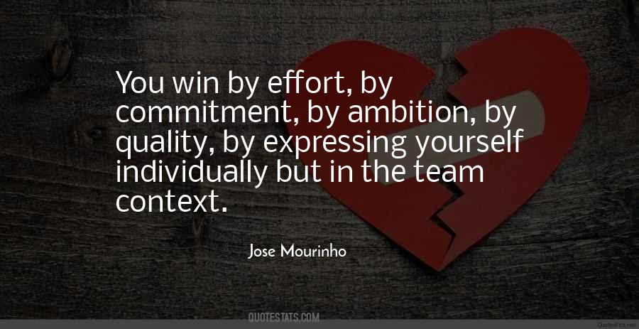 Sayings About Team Effort #1609681