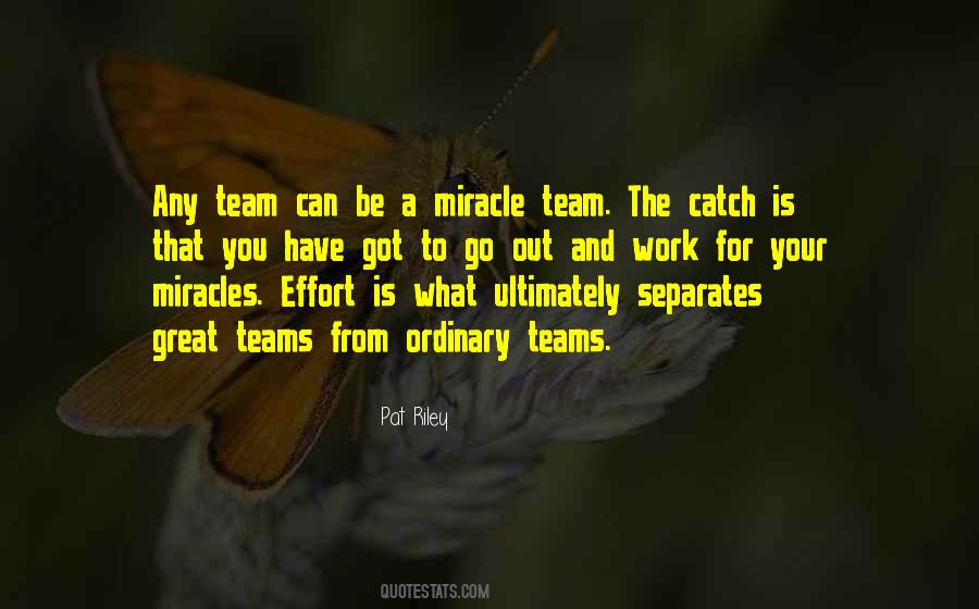 Sayings About Team Effort #844530