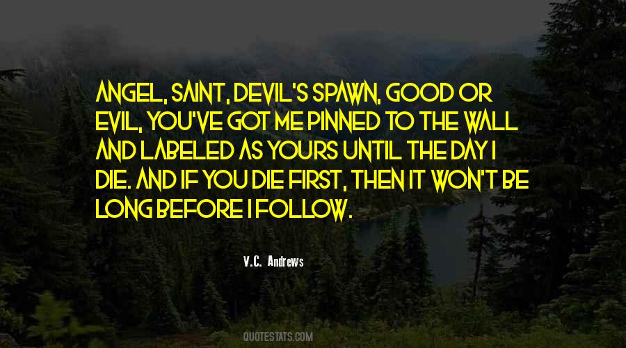 Sayings About The Devil And Angel #195557