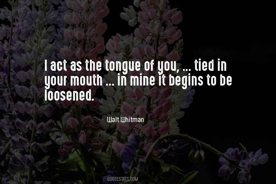 Sayings About The Tongue #77601