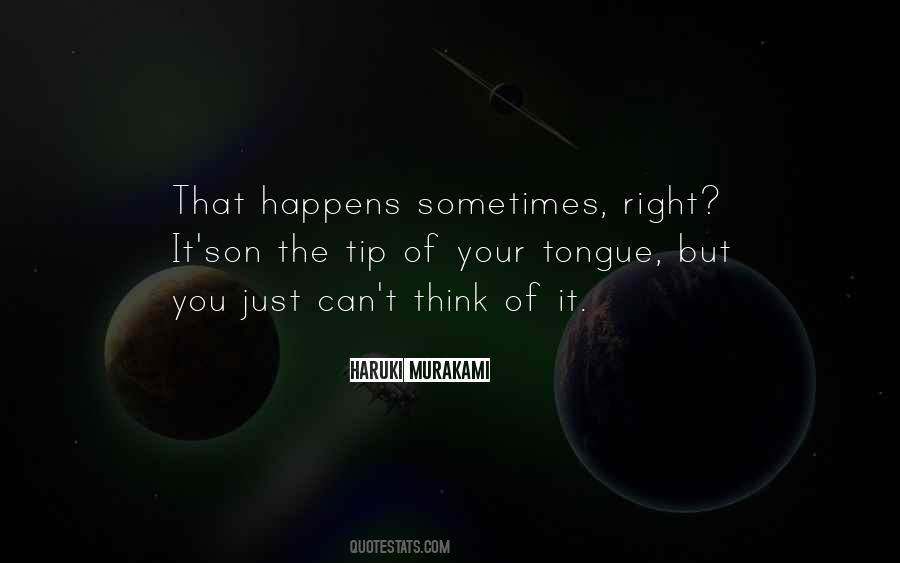 Sayings About The Tongue #78085