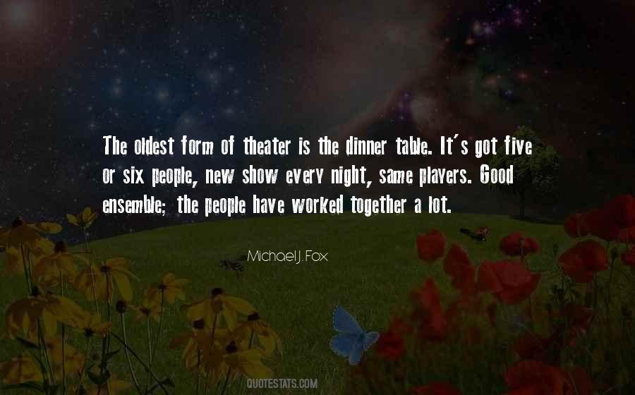 Sayings About The Dinner Table #417238