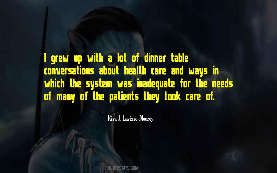 Sayings About The Dinner Table #65257