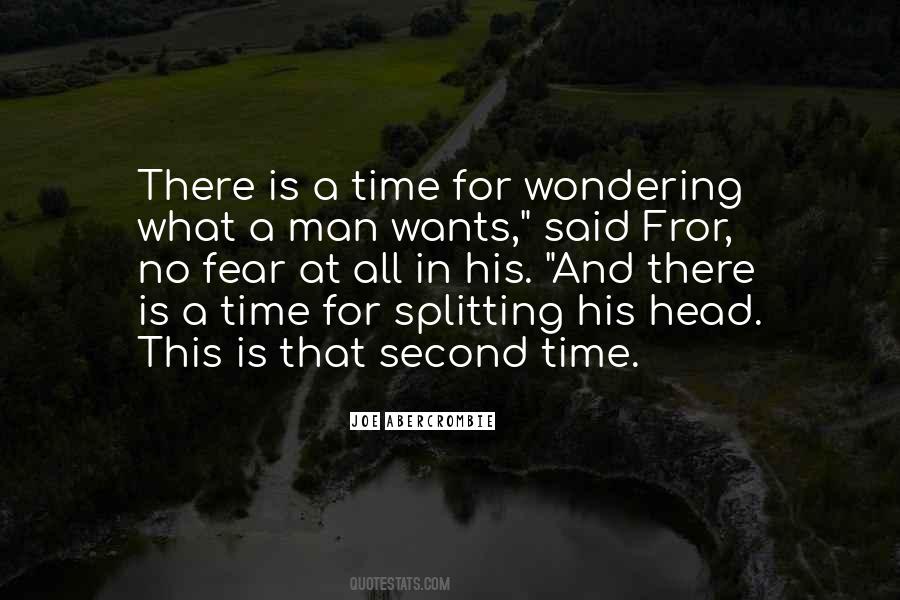 Sayings About Second Time #1027055