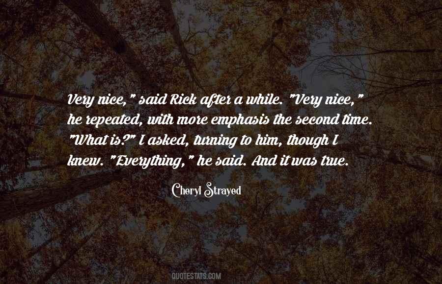 Sayings About Second Time #1859085