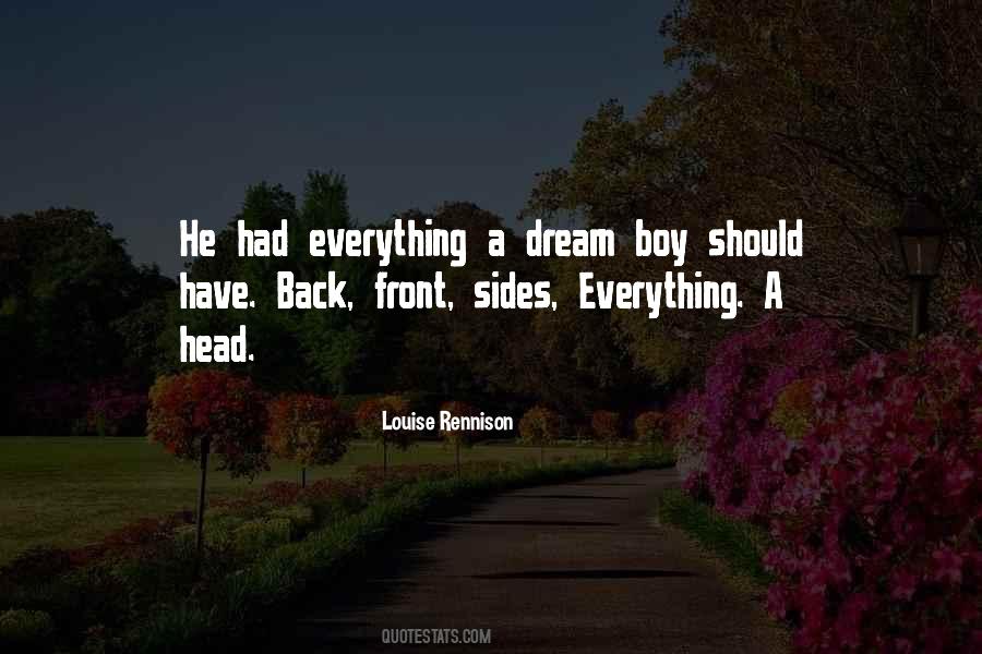 Sayings About Dream Boy #154135