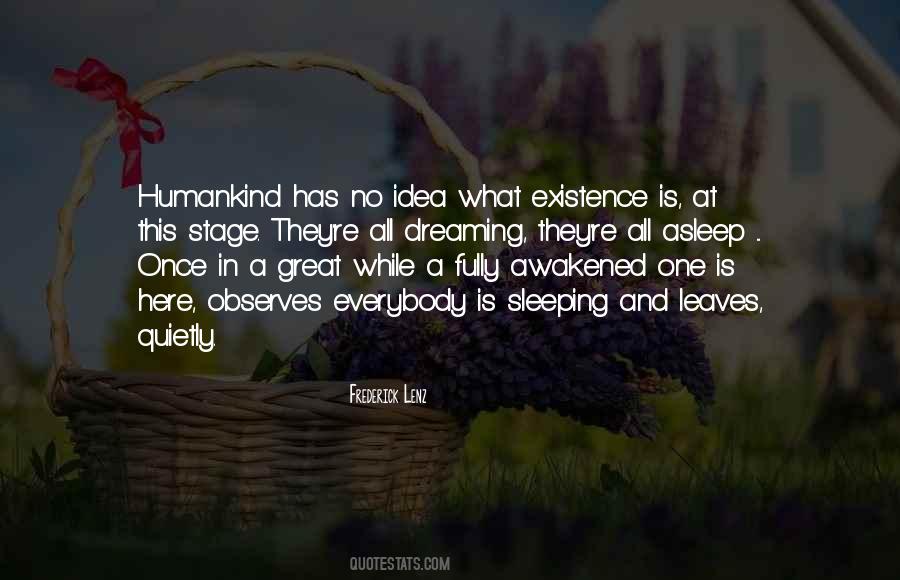 Sayings About Sleeping And Dreaming #1718748