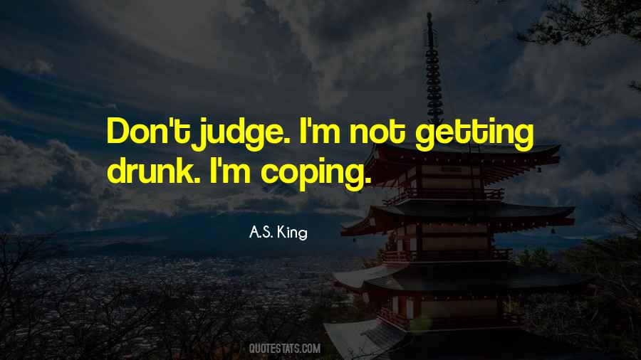 Sayings About Getting Drunk #267496