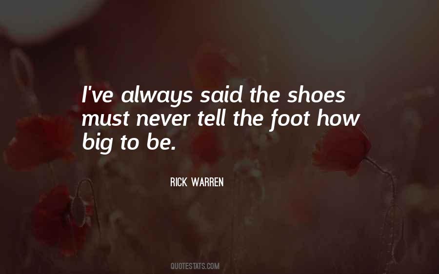 Sayings About Big Feet #937054