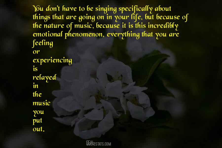 Sayings About Feeling Emotional #1747733