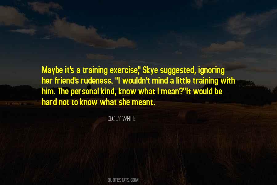 Sayings About Personal Training #861900