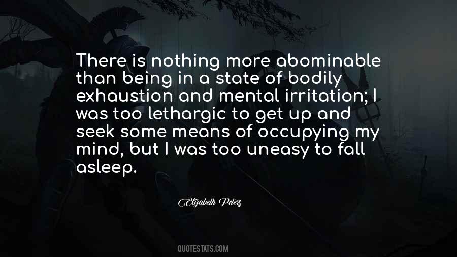 Sayings About Being Asleep #1129868