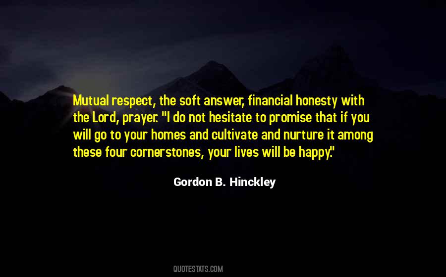 Sayings About Respect And Honesty #265733