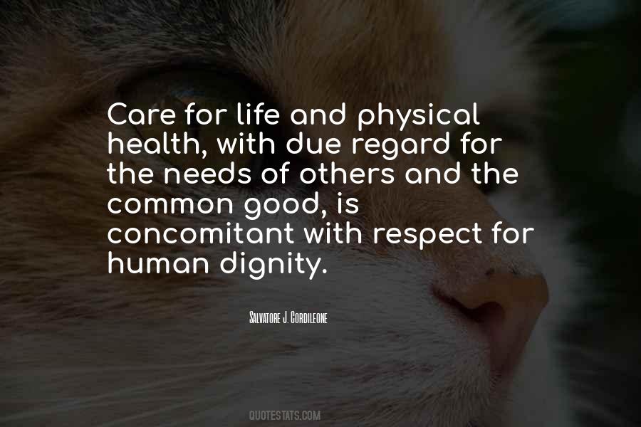 Sayings About Respect And Dignity #1013996
