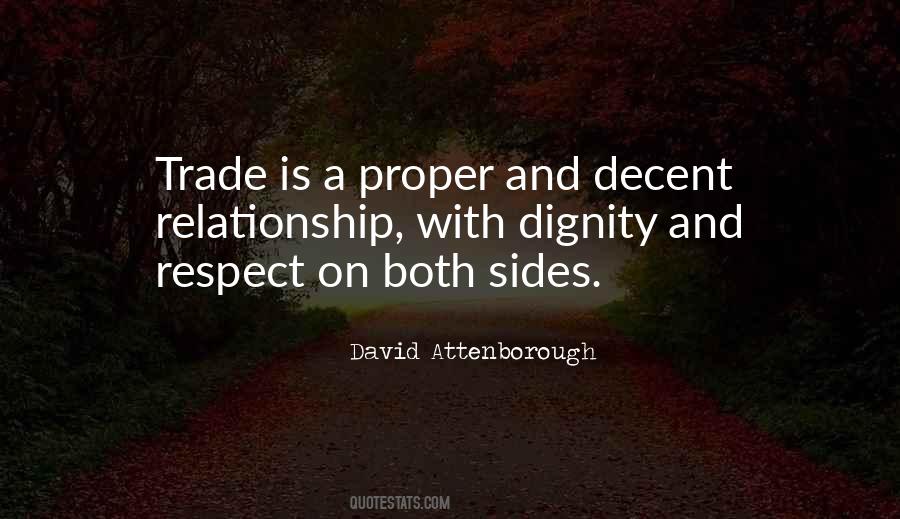 Sayings About Respect And Dignity #256094