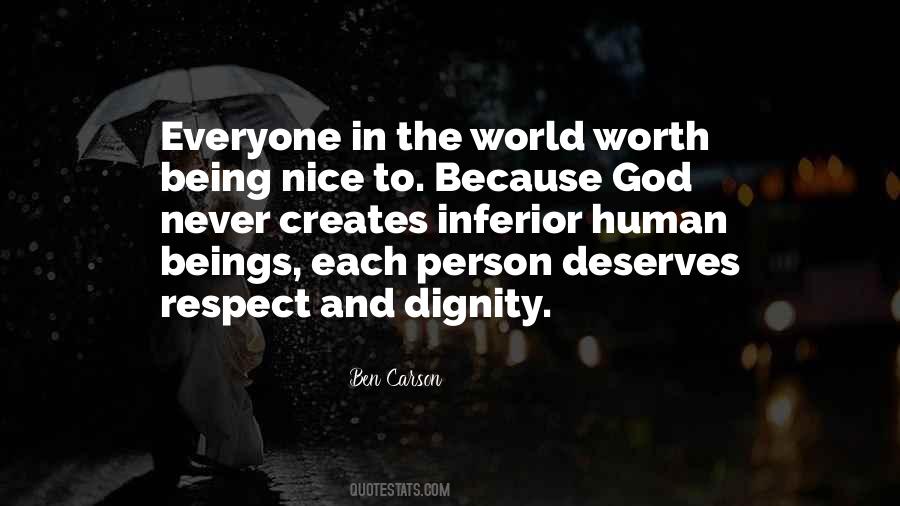 Sayings About Respect And Dignity #731102