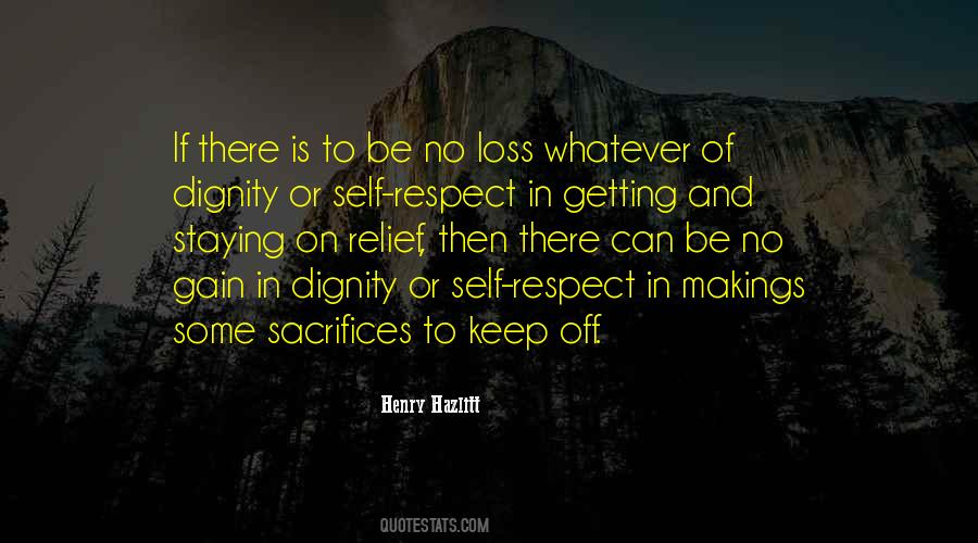 Sayings About Respect And Dignity #878663