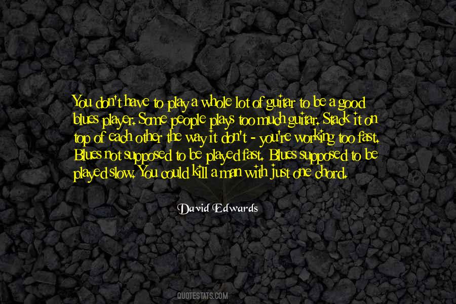 Sayings About Working Too Fast #1009295