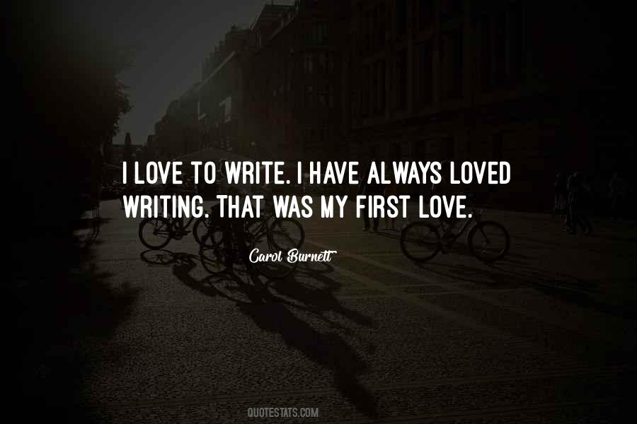 Sayings About My First Love #1611412