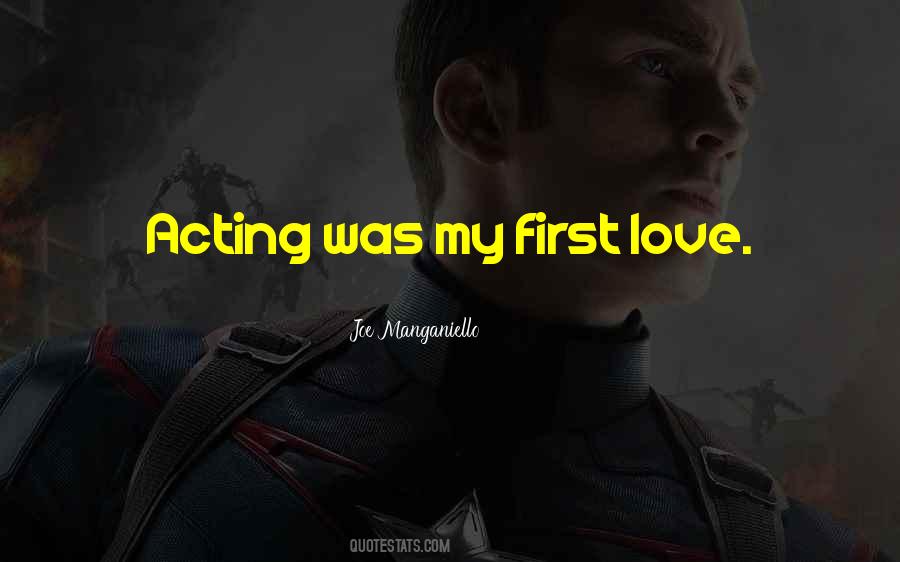 Sayings About My First Love #939987