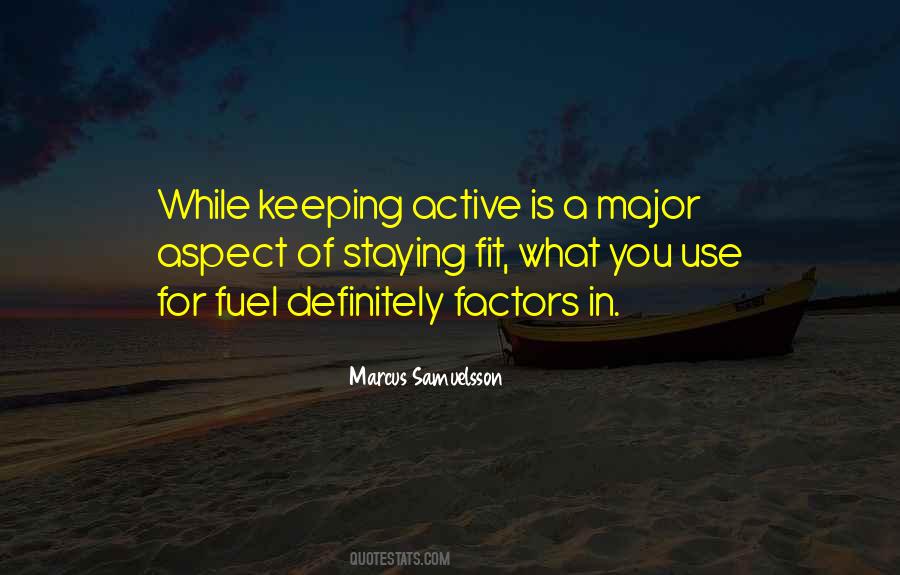 Sayings About Keeping Fit #1792571