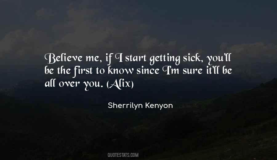 Sayings About Getting Sick #1209421