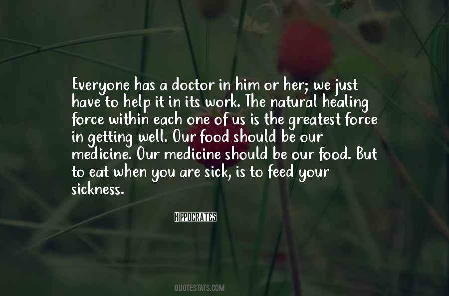 Sayings About Getting Sick #1347265