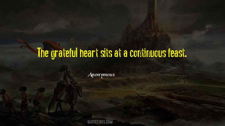 Sayings About A Grateful Heart #1272799